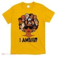 I Am Black History Love My Roots T-Shirt thumb 0