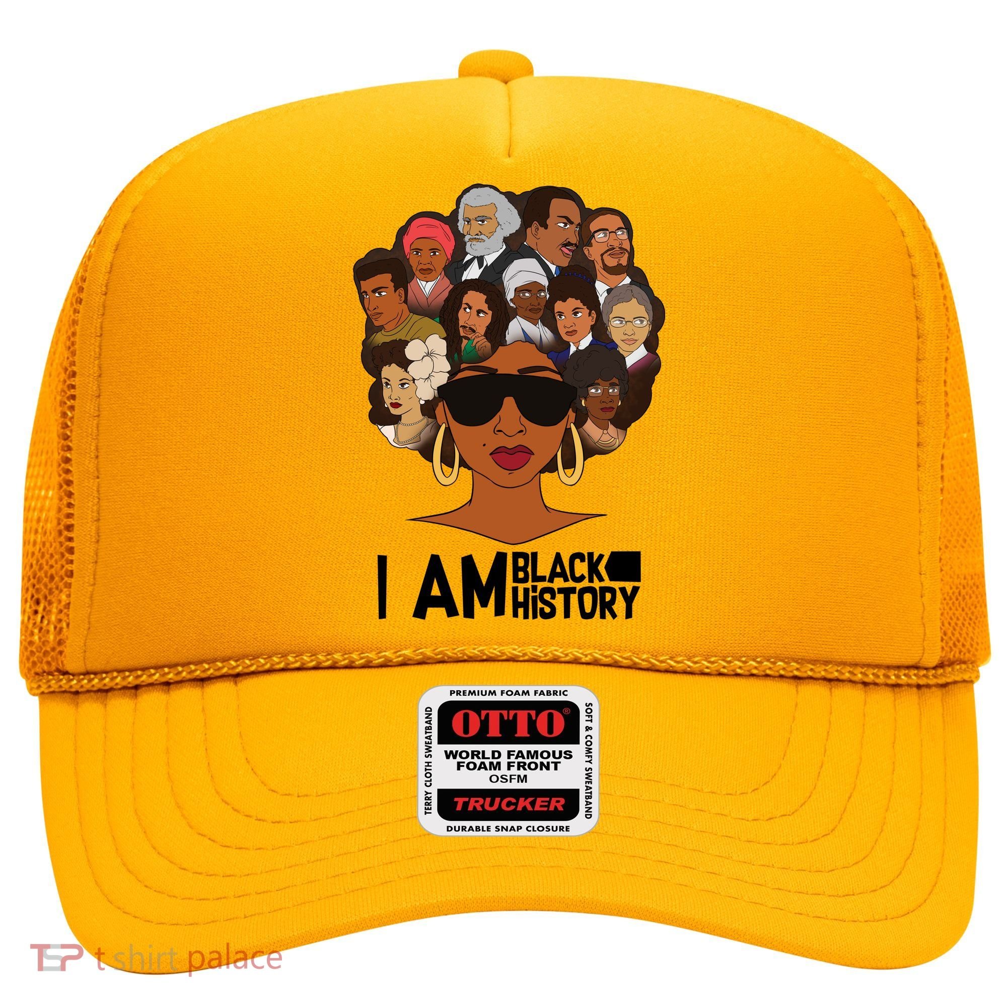 I Am Black History Love My Roots Hat