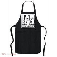 I Am Black History Proud African American Apron thumb 0