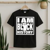 I Am Black History Proud African American T-Shirt thumb 2