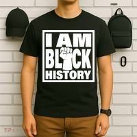 I Am Black History Proud African American T-Shirt thumb 6