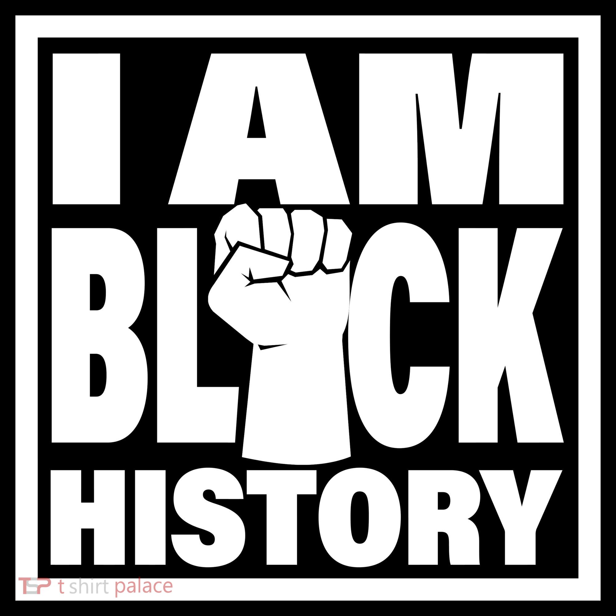 I Am Black History Proud African American Women's Hoodie
