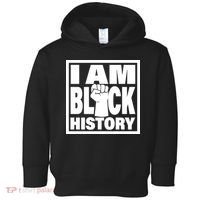 I Am Black History Proud African American Toddler Hoodie thumb 0