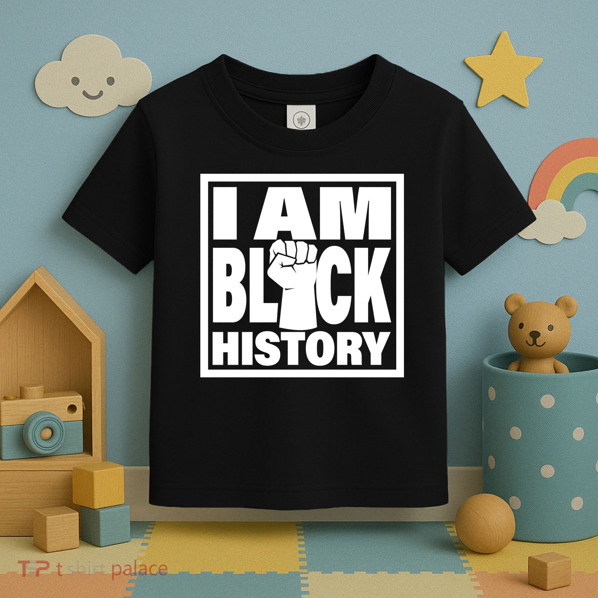 I Am Black History Proud African American Toddler T-Shirt