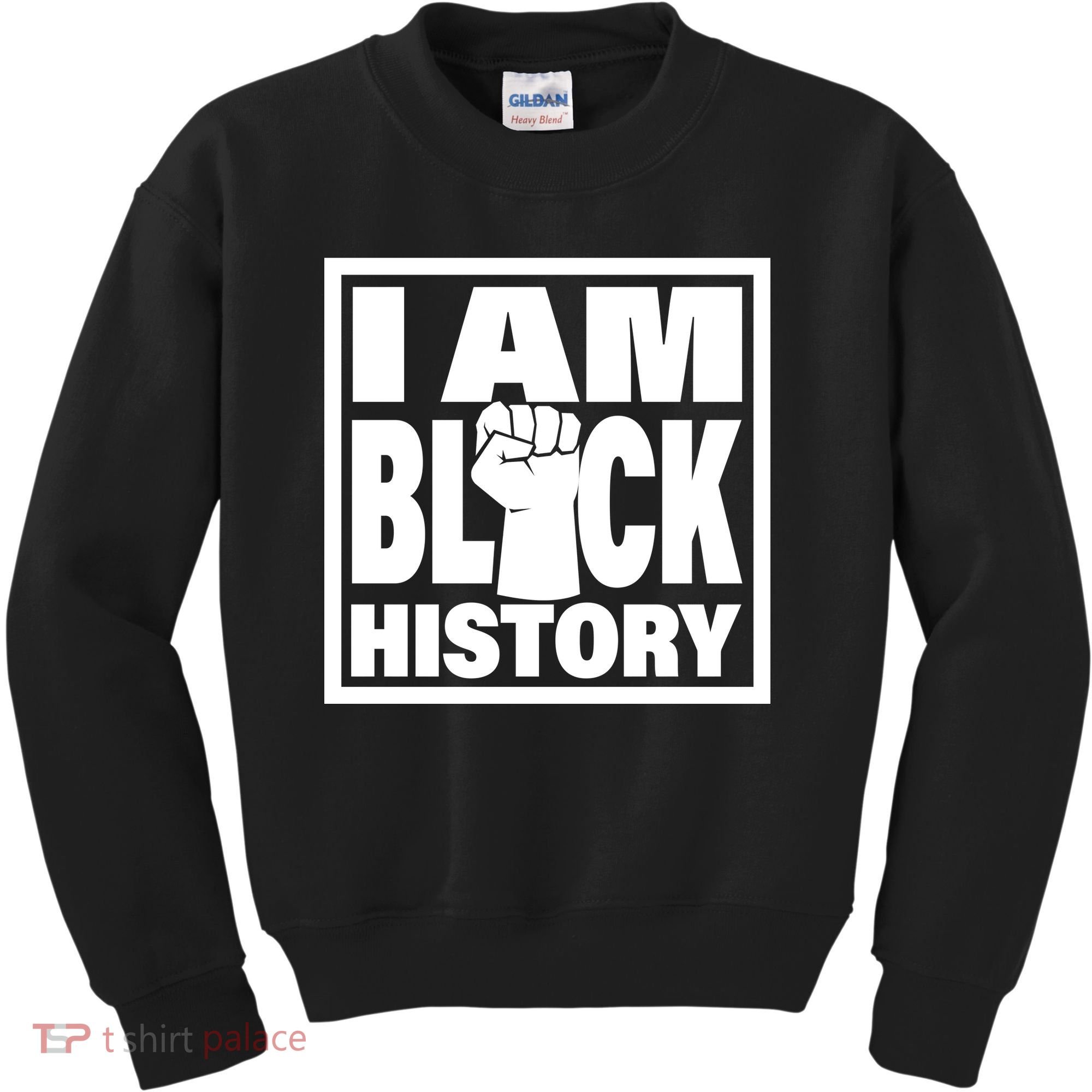 I Am Black History Proud African American Kids Sweatshirt