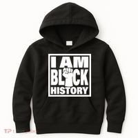 I Am Black History Proud African American Kids Hoodie thumb 0