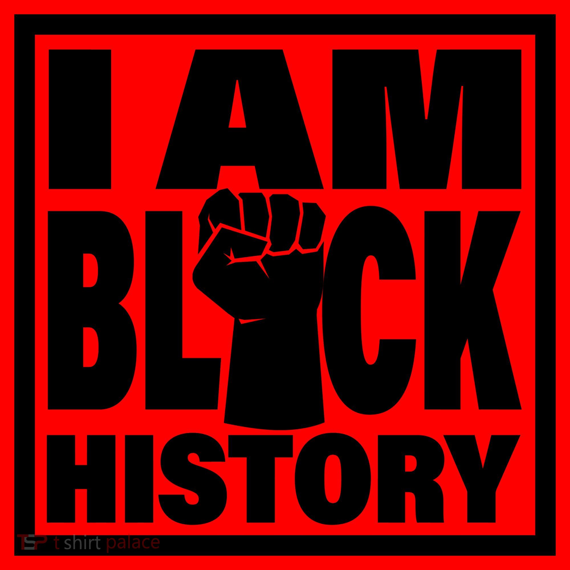 I Am Black History Proud African American Santa Hat