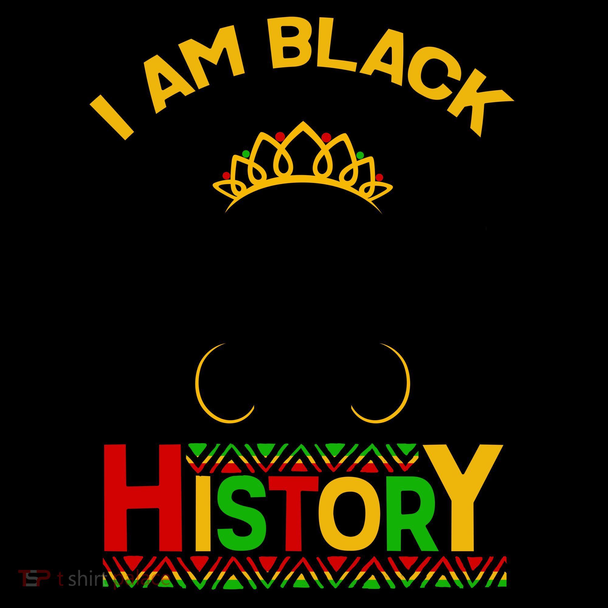 I Am Black History Royal Black Woman Coffee Mug