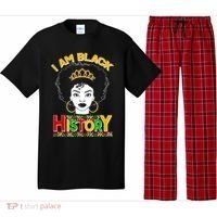 I Am Black History Royal Black Woman Pajama Set thumb 0
