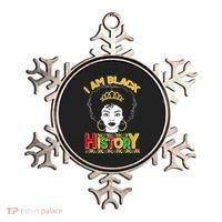 I Am Black History Royal Black Woman Ornament thumb 0