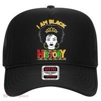 I Am Black History Royal Black Woman Hat thumb 0