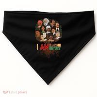 I Am Black History Tree Roots USA-Made Doggie Bandana thumb 0