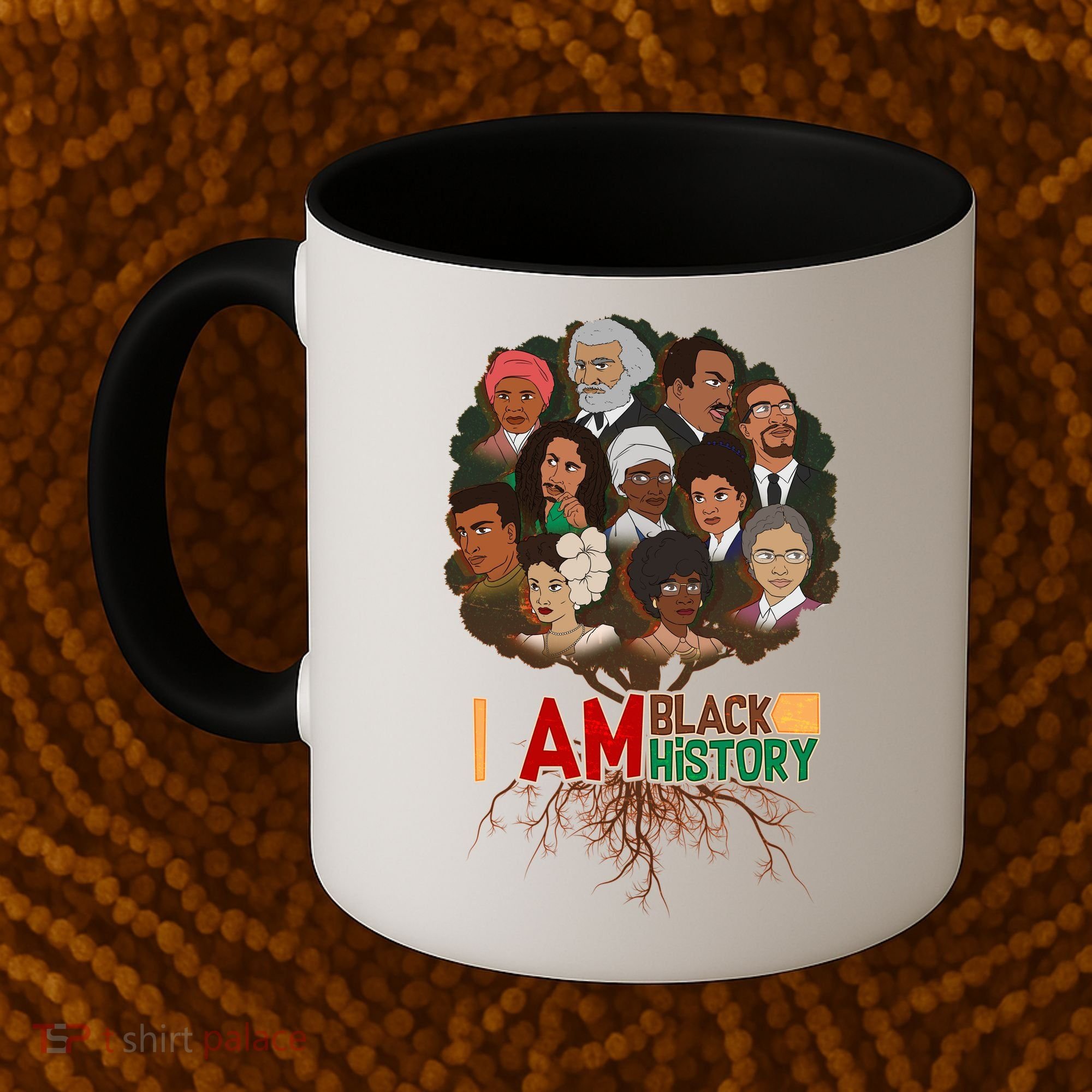I Am Black History Tree Roots Coffee Mug