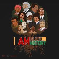 I Am Black History Tree Roots Polo thumb 3