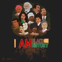 I Am Black History Tree Roots Hat thumb 2