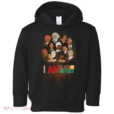 I Am Black History Tree Roots Toddler Hoodie