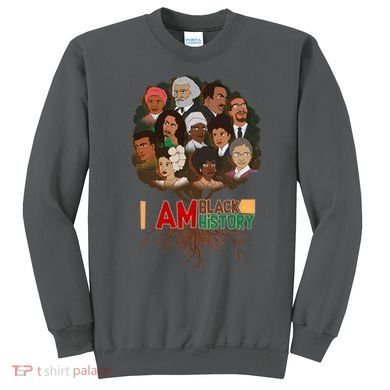 I Am Black History Tree Roots Sweatshirt