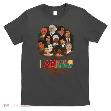 I Am Black History Tree Roots T-Shirt