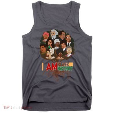 I Am Black History Tree Roots Tank Top
