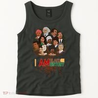 I Am Black History Tree Roots Tank Top thumb 2