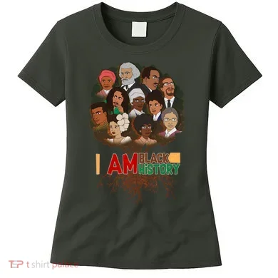 I Am Black History Tree Roots Women's T-Shirt