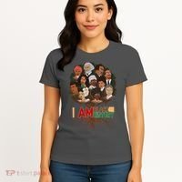 I Am Black History Tree Roots Women's T-Shirt thumb 4