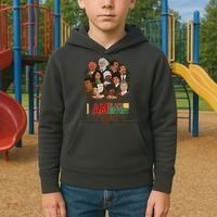 I Am Black History Tree Roots Kids Hoodie thumb 2