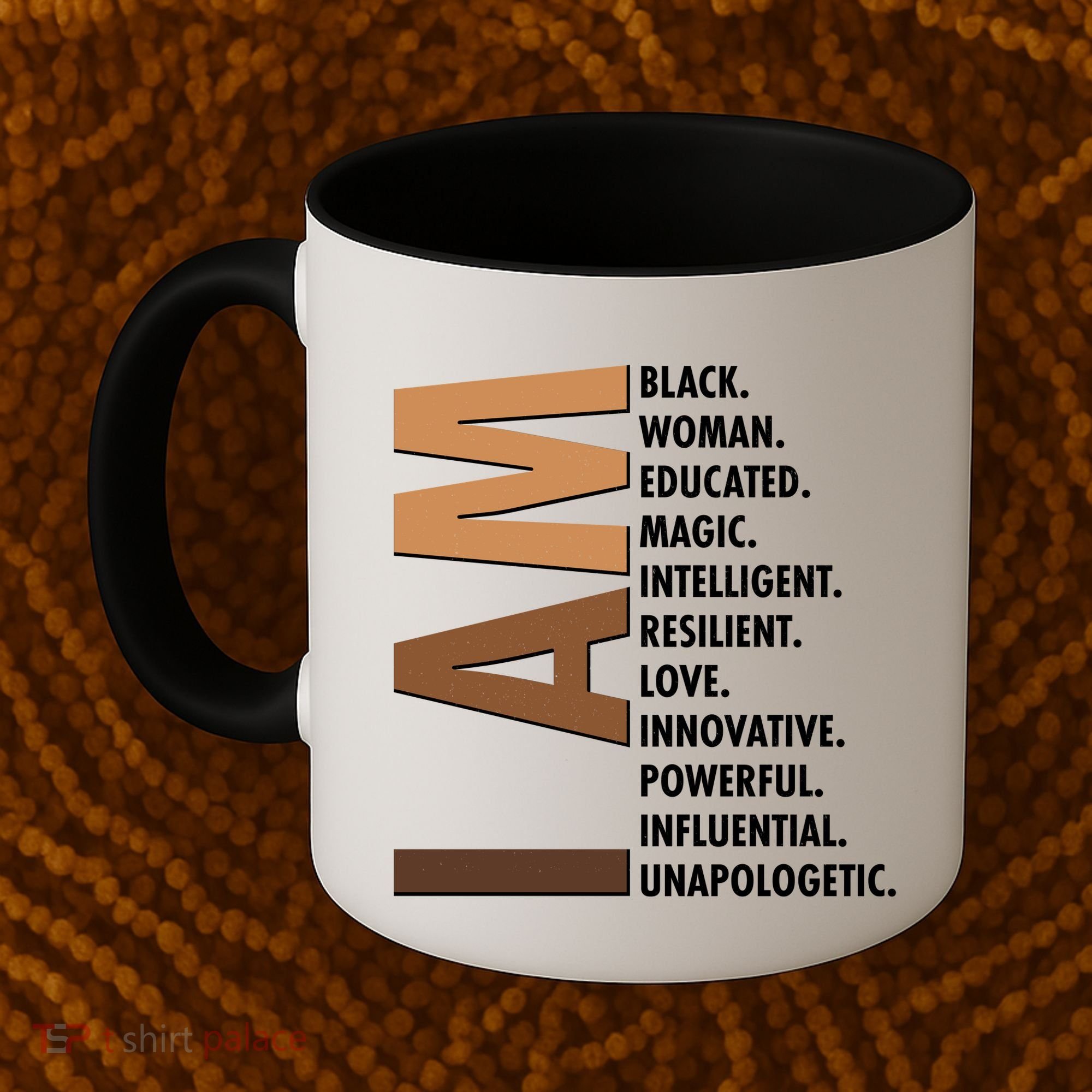 I Am Black Woman Educated Black History Month Coffee Mug