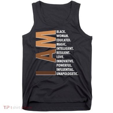I Am Black Woman Educated Black History Month Tank Top
