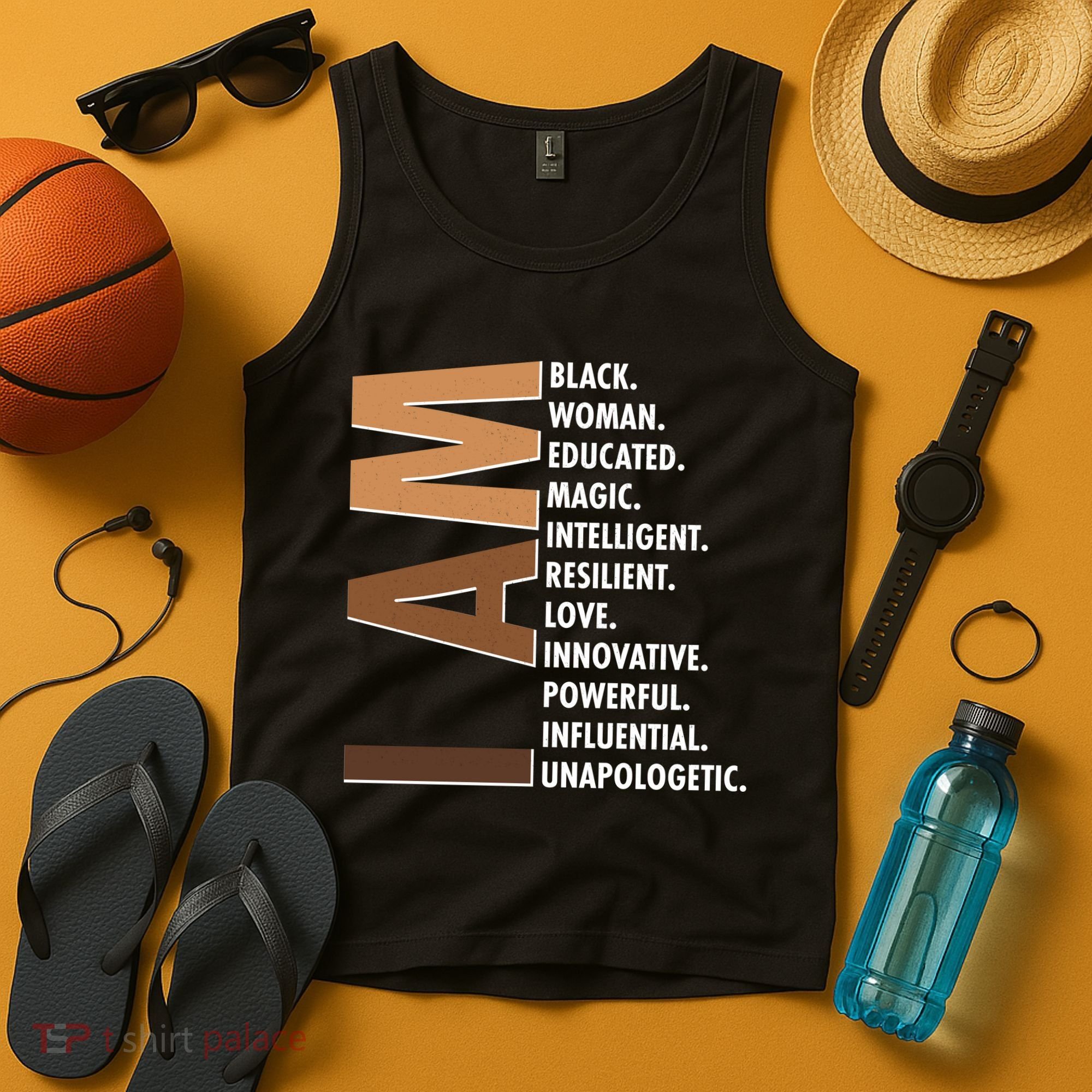 I Am Black Woman Educated Black History Month Tank Top