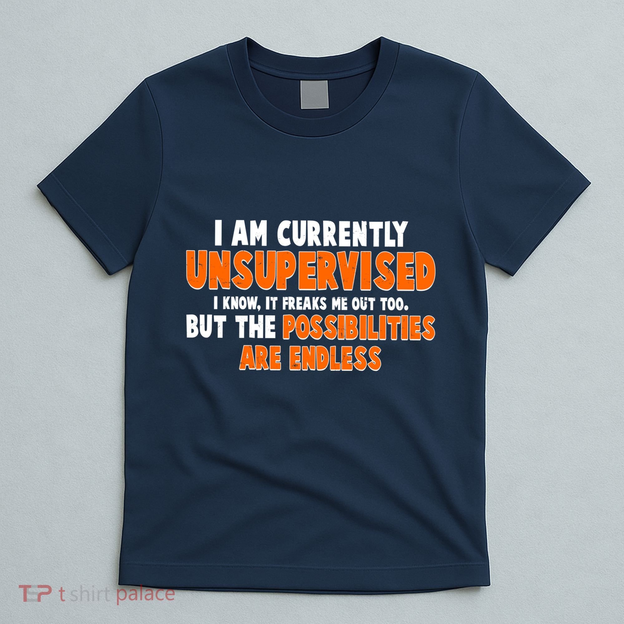 I Am Currently Unsupervised The Possibilities Are Endless T-Shirt
