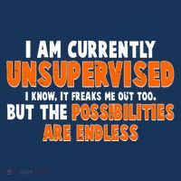 I Am Currently Unsupervised The Possibilities Are Endless Bucket Hat thumb 4