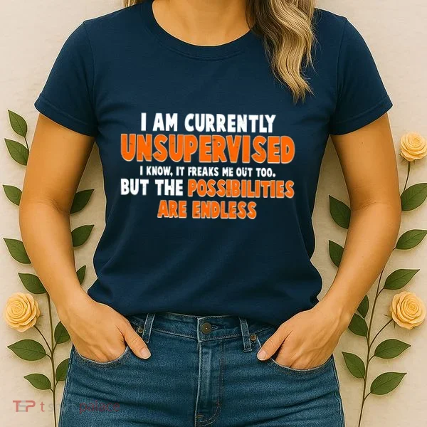 I Am Currently Unsupervised The Possibilities Are Endless Women's T-Shirt