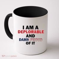 I Am Deplorable And I'm Proud Coffee Mug thumb 0