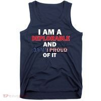 I Am Deplorable And I'm Proud Tank Top thumb 0