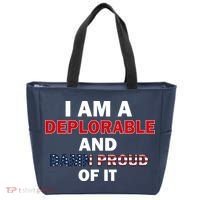I Am Deplorable And I'm Proud Tote Bag thumb 0