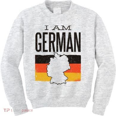 I Am German Kids Sweatshirt