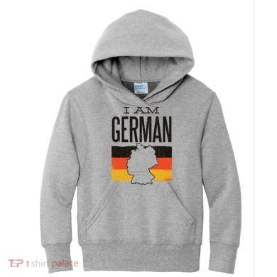 I Am German Kids Hoodie