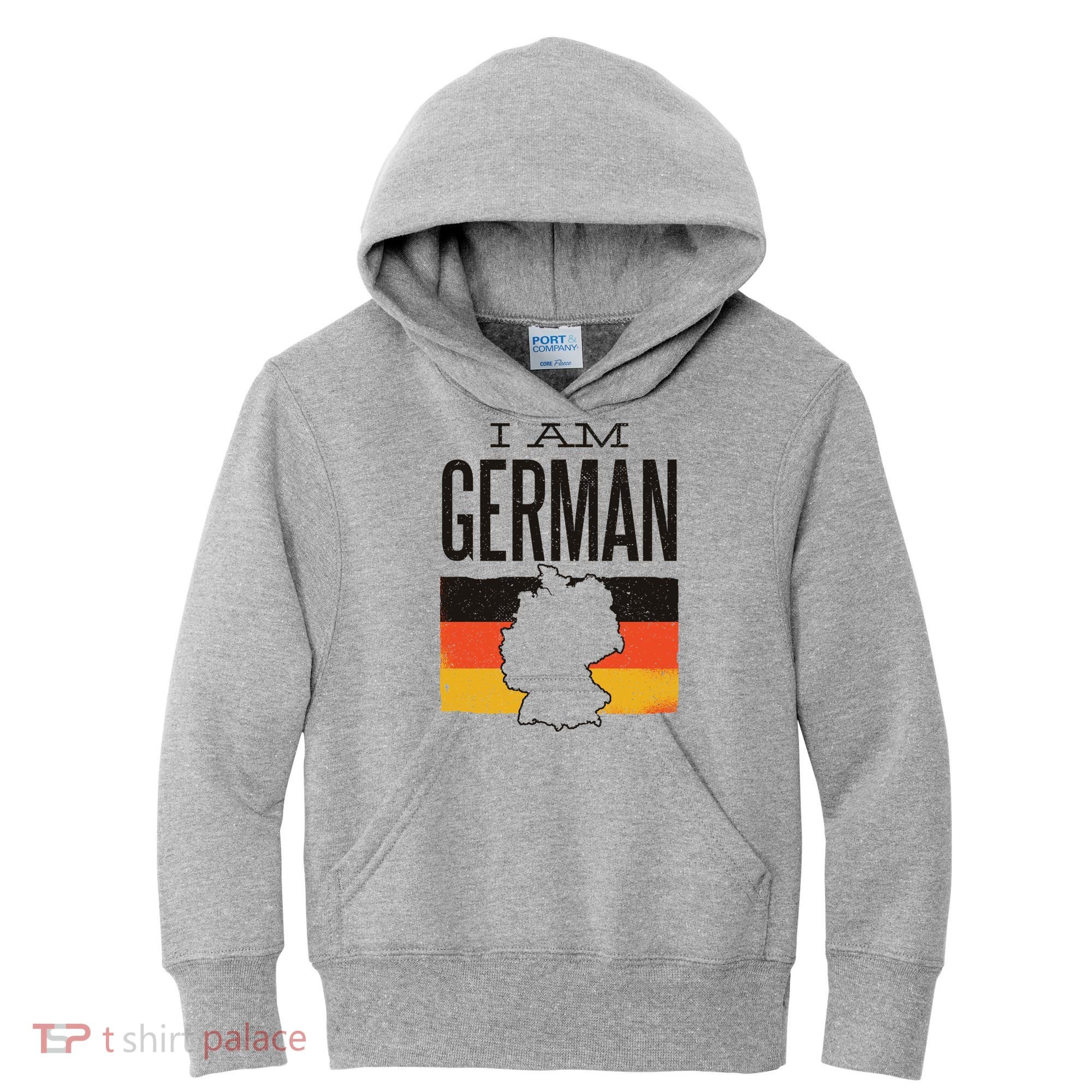 I Am German Kids Hoodie