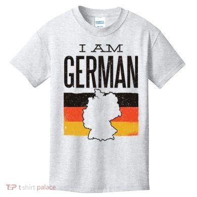 I Am German Kids T-Shirt