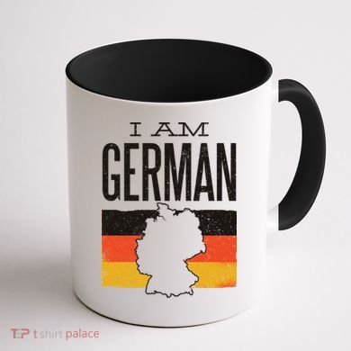 I Am German Coffee Mug back