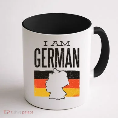 I Am German Coffee Mug back
