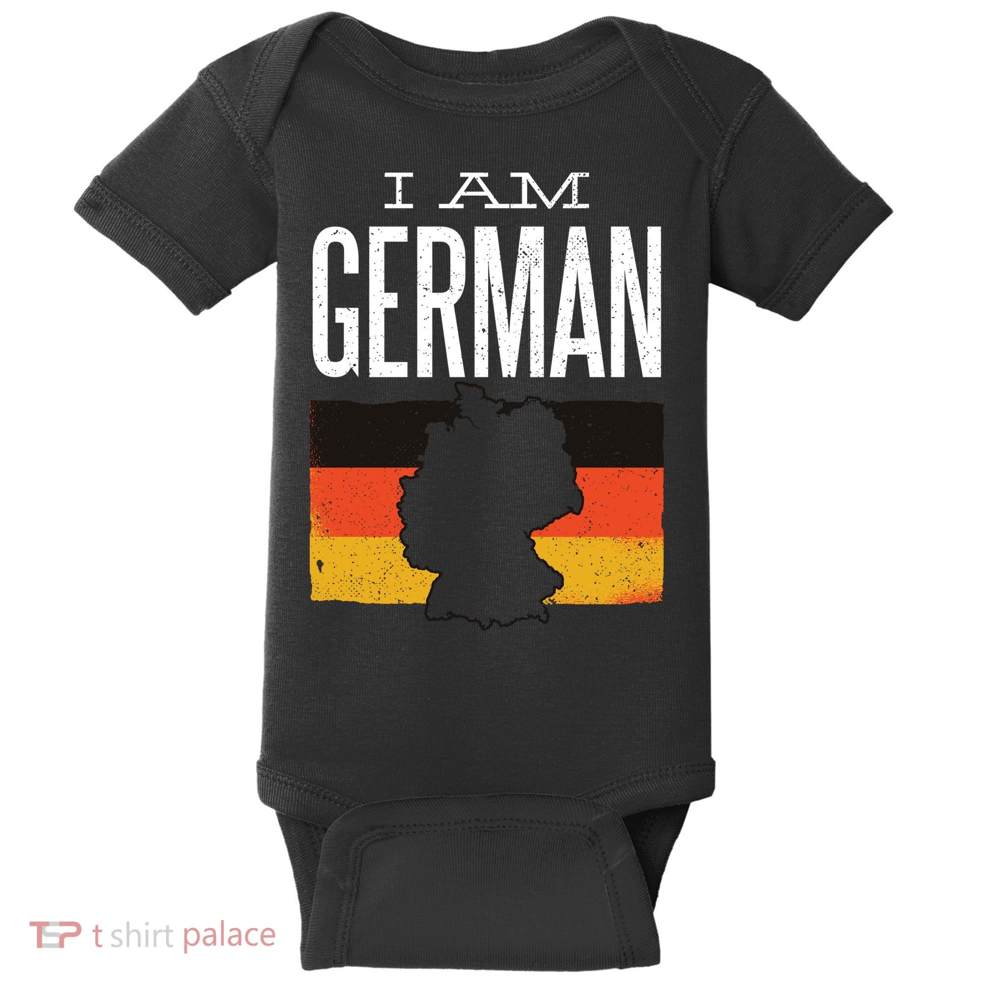 I Am German Baby Bodysuit