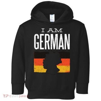 I Am German Toddler Hoodie
