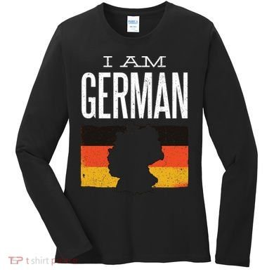 I Am German Women's Long Sleeve Shirt