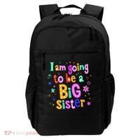 I Am Going To Be A Big Sister Backpack thumb 0