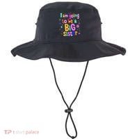 I Am Going To Be A Big Sister Bucket Hat thumb 0
