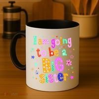 I Am Going To Be A Big Sister Coffee Mug thumb 4