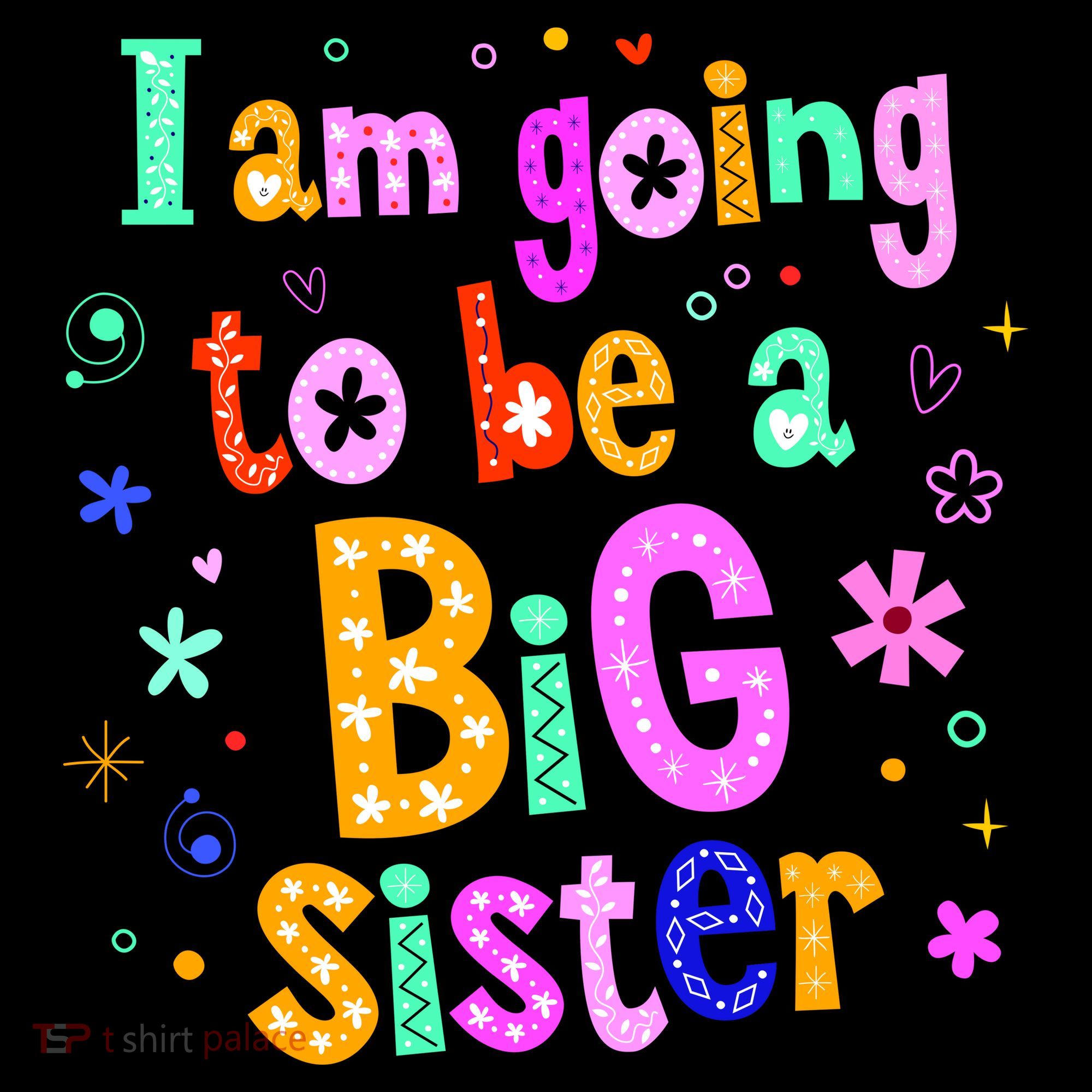 I Am Going To Be A Big Sister Women's Hoodie