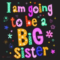 I Am Going To Be A Big Sister Hat thumb 2